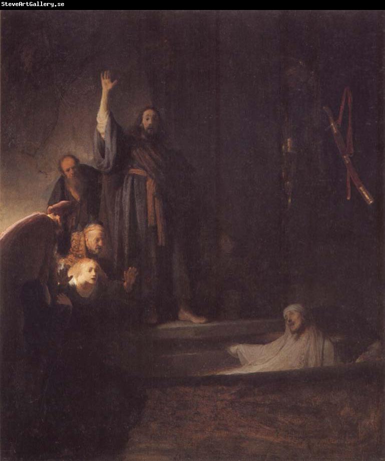 REMBRANDT Harmenszoon van Rijn The Raising of Lazarus